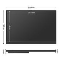HGFRTEE Monitor portátil para juegos FHD de 17,3 pulgadas, extensor de pantalla tipo C para computadora portátil y móvil