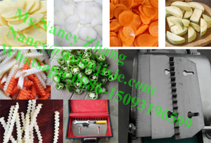 Máquina Automática para Cortar Papas y Zanahorias en Zigzag/Máquina Comercial para Cortar Papas en Forma Ondulada/<span class=keywords><strong>Cortador</strong></span> de Papas en Zigzag para Papas Fritas en Oferta - Product Image 6