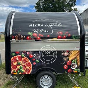 Belle conception kiosque de camion de nourriture en fibre de verre Remorque de crème glacée extérieure à vendre - Product Image 3