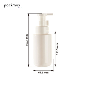 Bouteille de shampoing personnalisée en PET dégradé de 300 ml avec pompe à pression - Contenant de gros pour gel douche et lotion corporelle de haute qualité - Product Image 3