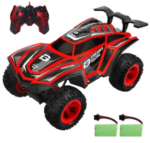 รถ RC 1/12เครื่องชั่งน้ำหนักรถควบคุมระยะไกล4WD ปิดถนนร็อคตีนตะขาบ2.4กิกะเฮิร์ตซ์รถบรรทุกมอนสเตอร์ที่มีการฉีดพ่นน้ำ