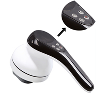 Masseur corporel électrique rechargeable à main pour femmes, vibration profonde, anti-cellulite, appareil brûleur de graisse pour le dos et les fesses
