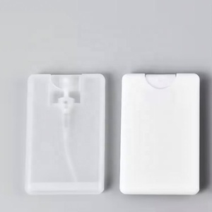 2026 New Design 20ml <b>Plastic</b> Credit Card Flat <b>Spray</b> <b>Bottle</b> Card Shape <b>Spray</b> <b>Bottle</b> - Product Image 4