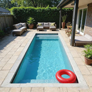 Piscine modulaire en fibre de verre de grande taille sur mesure, jacuzzi préfabriqué, jets, adultes, grand spa encastré pour la maison - Product Image 6