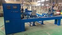 Machine de soudage automatique pour étais métalliques et tubes en acier, pour le traitement des tôles et la découpe de tubes en acier