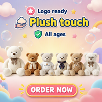 Ours en peluche géant personnalisé en coton PP, rembourré, en polyester doux, taille 31cm-50cm, fabricant OEM