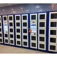 Armoire à outils intelligente avec écran tactile de 21,5 pouces pour entrepôt, atelier, gestion des outils par RFID