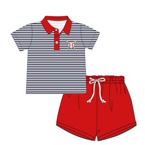 Puresun Abbigliamento Sportivo per Bambini, Set Estivo per Bambine con Grande Fiocco, <span class=keywords><strong>Vestiti</strong></span> per Baseball e Sport di Squadra - Product Image 3