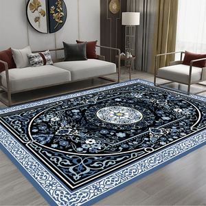 Alfombra de Estilo Étnico Nórdico Vintage, Alfombra Persa Impresa en 3D de Gran Tamaño, Alfombra Personalizada de Poliéster - Product Image 1