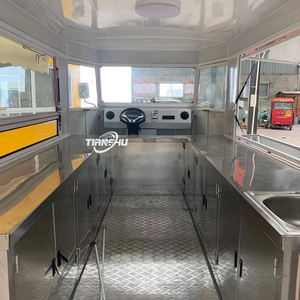 Mobil makan antik disesuaikan mobil makan Hot Dog Pizza kopi es krim berkemah seluler Trailer pasar belanja mobil prasmanan - Product Image 6