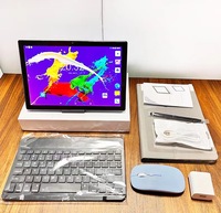 Tablet PC HOT 10.I Inch Dengan Keyboard dan Pena Android 13.0 12GB+512GB Tablet Android Layar Sentuh Tablet Gambar untuk Sekolah