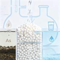 Alumine activée, adsorbant spécial pour la production de H2O2, adsorbant de purification, billes d'alumine activée