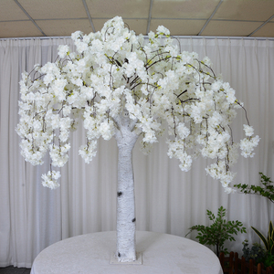 Cây Lụa Nhân Tạo mô phỏng Trắng khóc cây hoa anh đào trung tâm đám cưới trang trí hoa cây - Product Image 1