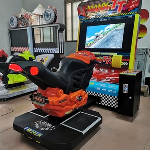 Simulador de Motocicletas de Carreras para Dos Personas, Máquina de Juego Arcade Operada con Monedas, en Inglés, Muy Popular - Product Image 6