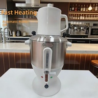 Bouilloire électrique en acier inoxydable 4L, 1800W, bouilloire électrique à ébullition rapide, bouilloire à eau portable, théière pour la maison et la cuisine