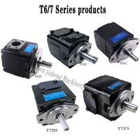 Hydraulikpumpe Parker T6 T6C T6D T6E Serie Denison T6c Pumpe T6c 012 1r00 B1 T6c-014-1r00-a1 Hochdruck-Flügelzellen-Hydraulikpumpe