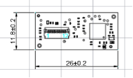 Module de lecture de code QR intégré ultra-léger AD325 2g, scanner de codes-barres 2D CMOS USB TTL232 à focalisation de lumière noire 30fps en stock