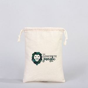 Promotional Reusable Canvas Cosmetic Fabric Muslin Drawstring Dust Packaging Bag Luxury Cotton <b>Storage</b> Gift Bags With Logo - Product Image 5