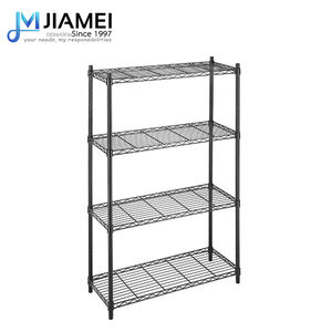 Jiamei ชั้นวางของตกแต่งลวดสีดำสำหรับสำนักงานและห้องนั่งเล่น - Product Image 3