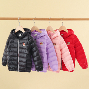 Chaquetas de Plumón para Niña, de Alta Calidad, Ligeras, con Cierre y Capucha, para Niñas de 3 a 12 Años, Gran Venta - Product Image 1