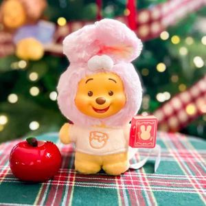 100% Autentico 6 Pezzi/Scatola <span class=keywords><strong>Winnie</strong></span> <span class=keywords><strong>the</strong></span> <span class=keywords><strong>Pooh</strong></span> Serie <span class=keywords><strong>di</strong></span> Libri Illustrati con Animali Bambole in Vinile Peluche Scatola Misteriosa Portachiavi Decorativo Charm per Borse Giocattolo - Product Image 6