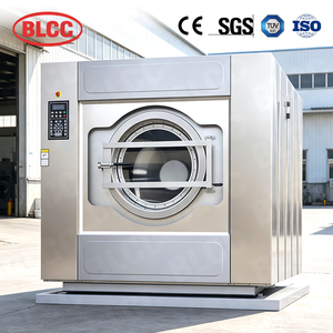 Lavadora Industrial BLCC de 50kg, 70kg, 80kg, 100kg, 120kg, 130kg, 150kg, de Carga Frontal, con Extractor, de Acero Inoxidable SUS304, para Hotel, Gran Capacidad - Product Image 1