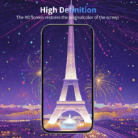 Protecteur d'écran AR à couverture complète en gros pour iPhone 14 Pro Max Plus 12 Pro Max Anti-reflet anti-rayures également pour tablettes PC