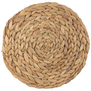 Haute qualité écologique jacinthe d'eau tissé à la main tapis de paille naturelle meilleure vente napperon fabriqué au Vietnam - Product Image 3