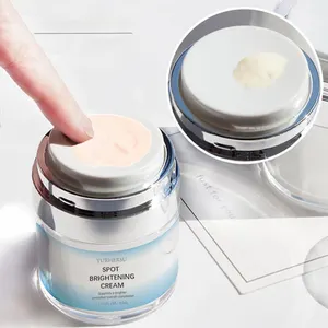 Crema sbiancante sbiancante antirughe per la cura del viso biologica coreana privata