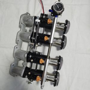 FAJS NO TZ5-4B-2 48dcoe KIT di conversione corpo farfallato per conversione RACING o carburatore EFI nero senza collettore - Product Image 2