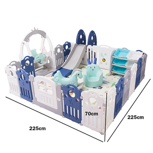 <span class=keywords><strong>Parc</strong></span> pour bébé pliable en plastique, nouveau design, Feelbaby, populaire, pour intérieur, contemporain, grande taille, en vente - Product Image 2