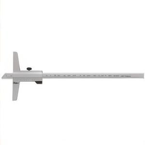 Jauge de profondeur numérique et calibre mécanique de 0 à 150 mm, outil de mesure pour travaux de précision - Product Image 2