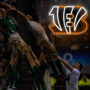 ป้ายไฟนีออนทีมเบงกอลส์รักบี้ฟุตบอล สำหรับตกแต่งห้องนอน ห้องแมนเคฟ บาร์ที่บ้าน ใช้พลังงานจาก USB ของขวัญวันเกิด - Product Image 5