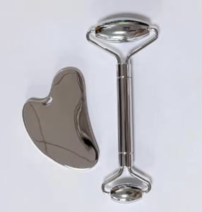 metal guasha board and face <b>roller</b> massager Skin Care Tool OEM - Product Image 1