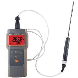 Thermomètre TTLTES 8856 à double affichage LCD, résolution 0,1°C/0,1°F, -200~1370°C, -328~2498°F, matériau PC - Product Image 5