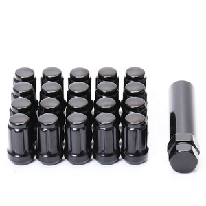 20 stuks moeren + 1 stuks sleutelverpakking, auto metalen onderdelen 19 mm socket wielmoeren M12 * 1.25/M12 * 1.5 - Product Image 2