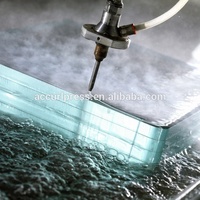 Machine de découpe à jet d'eau mocn, en acier inoxydable, pour verre, marbre, granit, eau
