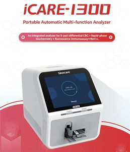 เครื่องวิเคราะห์อัตโนมัติ 4 in 1 รุ่น <span class=keywords><strong>Sinocare</strong></span> ICARE -1300 และ ICARE -2100 สำหรับการตรวจวิเคราะห์ 5 ชิ้นส่วน ได้แก่ CBC/เคมี/อิเล็กโทรไลต์/การแข็งตัวของเลือด/ภูมิคุ้มกันวิทยา สำหรับสัตว์ - Product Image 2