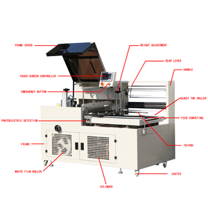 Selladora Lateral Universal Totalmente Automática de Alta Eficiencia con Túnel de Termoencogimiento Integrado para Empaquetado de Alimentos, Bebidas y Textiles con POF - Product Image 2