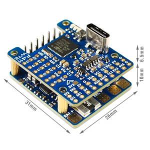 Controlador de Vuelo Matek Mateksys F411-WTE STM32F411 con BEC Integrado, Salida 2-6S ESC 90A, Sensor de Corriente, para Drones de Ala Fija, BMI270 - Product Image 3