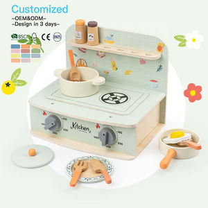 EDULAND OEM/ODM Jouet <span class=keywords><strong>de</strong></span> <span class=keywords><strong>cuisine</strong></span> en bois pour jeu <span class=keywords><strong>de</strong></span> rôle, ensemble <span class=keywords><strong>de</strong></span> <span class=keywords><strong>cuisine</strong></span> miniature éducatif et d'apprentissage DIY pour enfants - Product Image 4