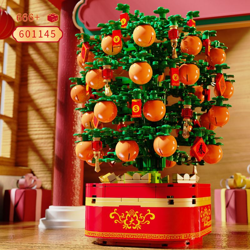 Boîte à musique lumineuse Orange Tree 601145