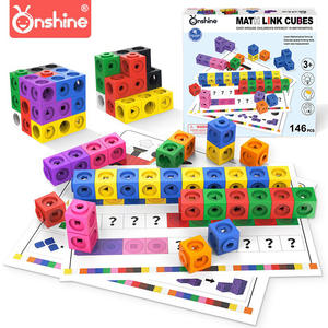 Bloques de construcción de cubos digitales infinitos para niños, 100-200 piezas, entrenamiento de lógica matemática para niños de 4 a 7 años, juguete educativo Unisex - Product Image 3
