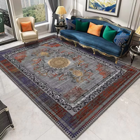 Style nordique moderne luxe personnalisé grande surface fabriqué à la machine tapis Table basse ensemble de lit canapé pour vivre
