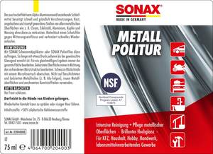 Pasta para Pulir Aluminio Más Vendida (75 ml) Pasta para Pulir Metales Líquido para Pulir Metales - Product Image 5