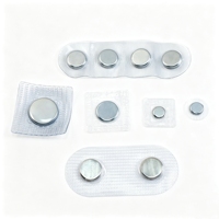 Magnet Pakaian Harga Pabrik N35 dengan Magnet Perhiasan Permanen PVC Tahan Air Magnet Ndfeb Bulat