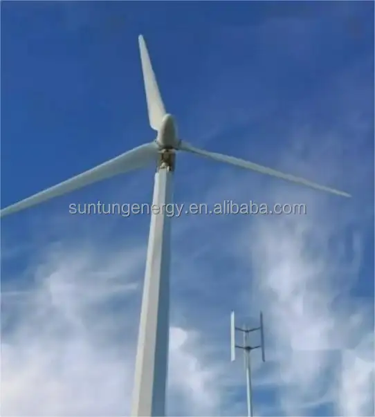 Intelligent complete Free standing on grid 380v three phase PMG MODEL 30kw wind turbine wind generator for farm use