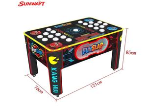 Machine de jeu d'arcade interactive 2 joueurs Naughty Bean Hit Hammer, populaire et très demandée, pour centre d'amusement intérieur et défi en arène - Product Image 4