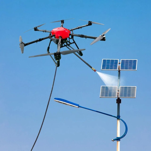 Easyfly Cleaning Drone for High-Rise Windows Roofs Walls-Automatic Effective Industrial Building Maintenance 1 Year Warranty