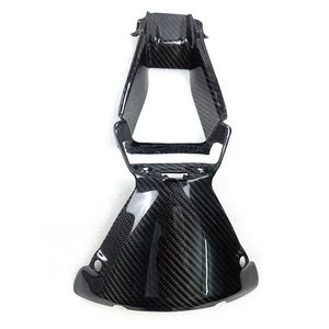 Thích hợp cho Kawasaki ZX10R Big Bull 2016-2020 Sửa đổi sợi carbon trọn bộ Phụ kiện xe máy Tấm chắn bùn bên hông - Product Image 1